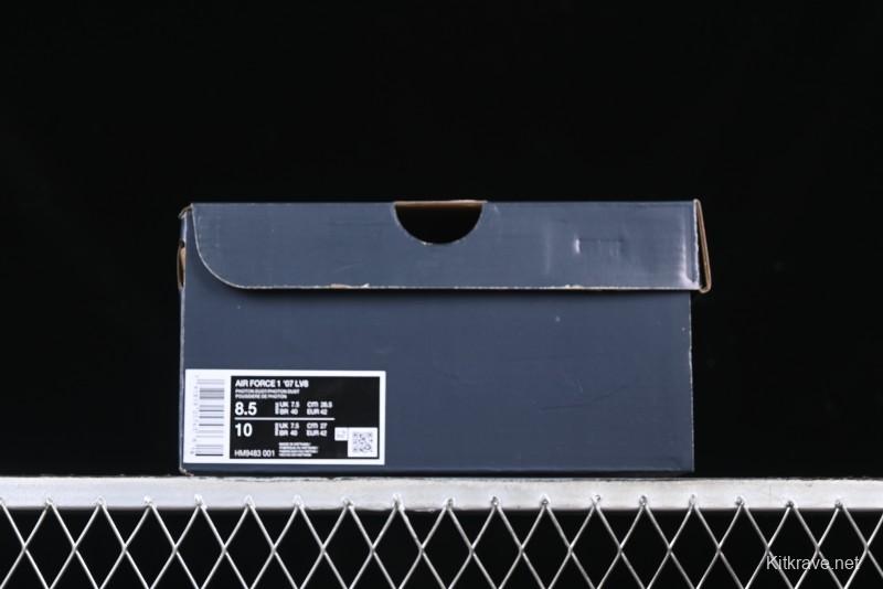 Nike Air Force 1 '07 Low Casual Sneakers with Full-Length Air Cushion - HM9483-001