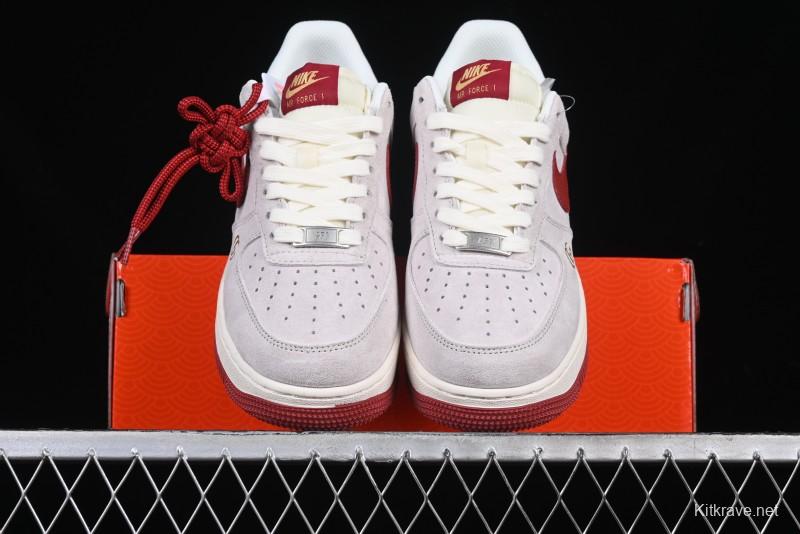 Nike Air Force 1 '07 Low Gucci Collaboration Year of the Snake Limited Edition Red Snake Sneakers - XZ6188-020