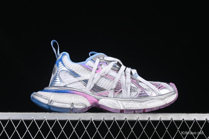 Balenciaga Phantom Sneaker 3XL Trendy Running Shoes with Transparent Heel Strap - W3XCH9145