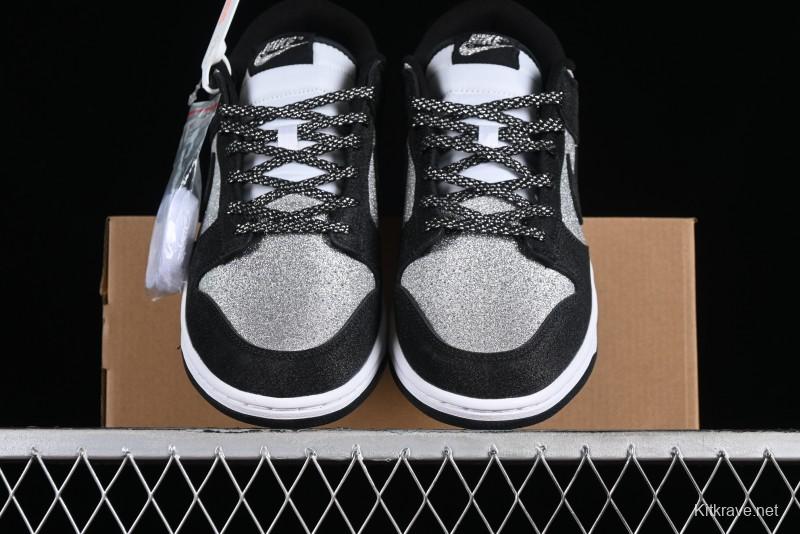 Nike SB Dunk Low Black Starry Sky Anniversary Custom Low-Top Casual Skate Shoes - LW1818-101