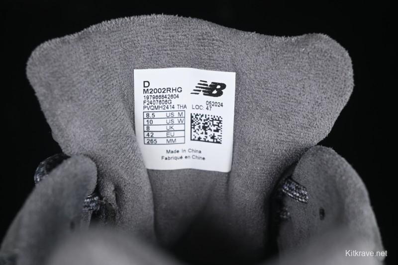 New Balance 2002 Series Retro Casual Running Shoes with Upgraded N-ERGY Cushion - M2002RHG