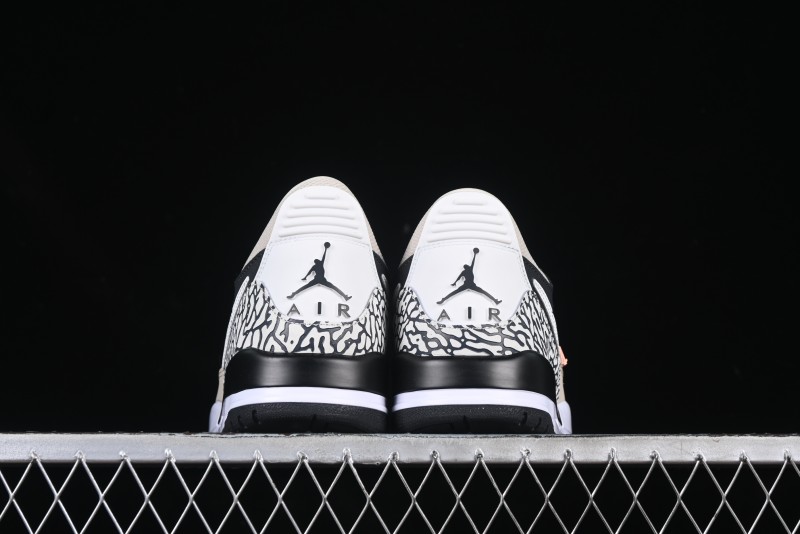 Nike Air Legacy 312 Low "Black/Sail/White" - Premium Style with Elephant Print Details