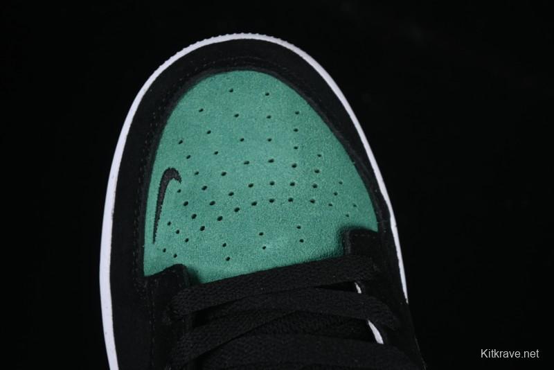 Nike SB Force 58 Low - Emerald Green, Black & White Skateboarding Shoes