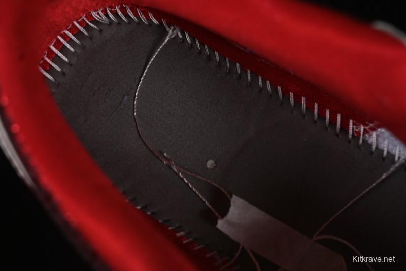 Nike Air Jordan 1 Low AJ1 White Red Low Top Casual Sneakers - HJ9338-106