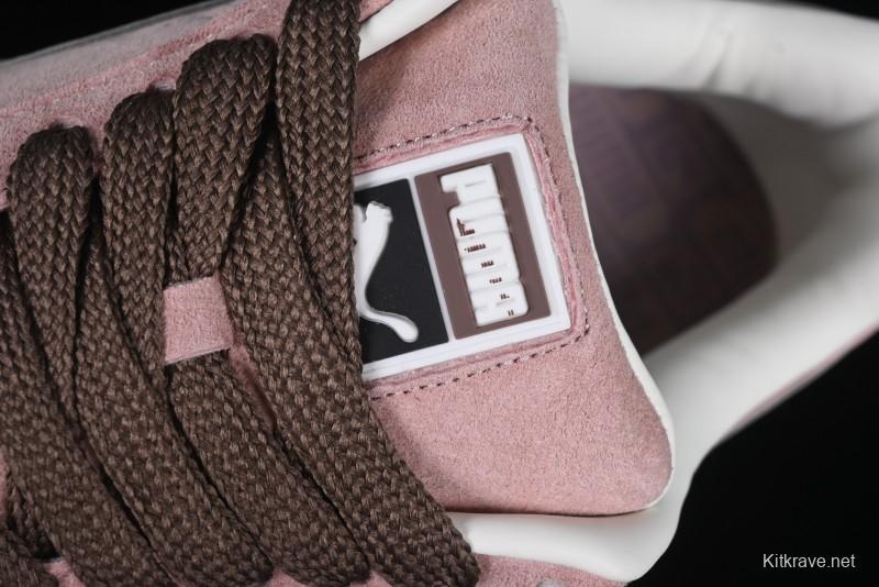 PUMA Suede Classic Sneakers - Rose Pink & Chocolate Brown