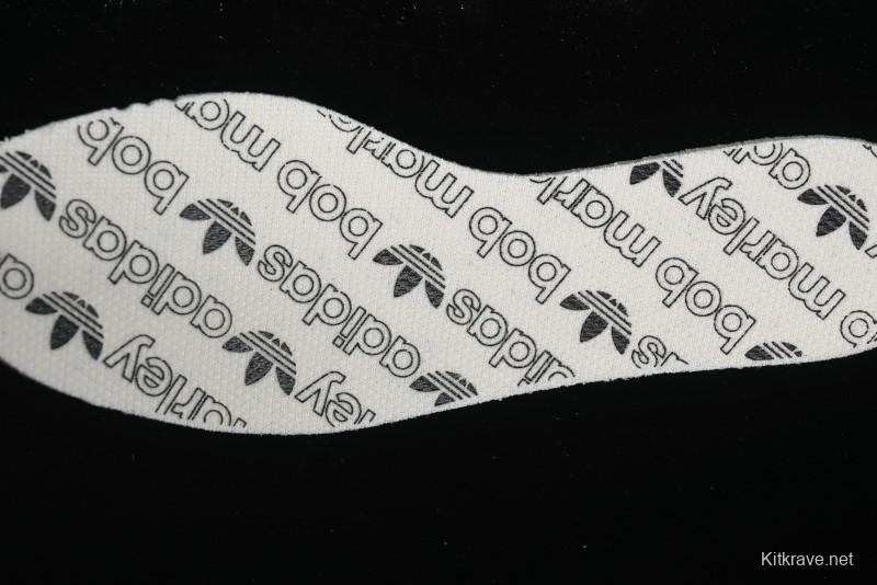 Adidas Samba x Bob Marley Limited Edition Sneakers - Retro Black with Rasta-Inspired Details