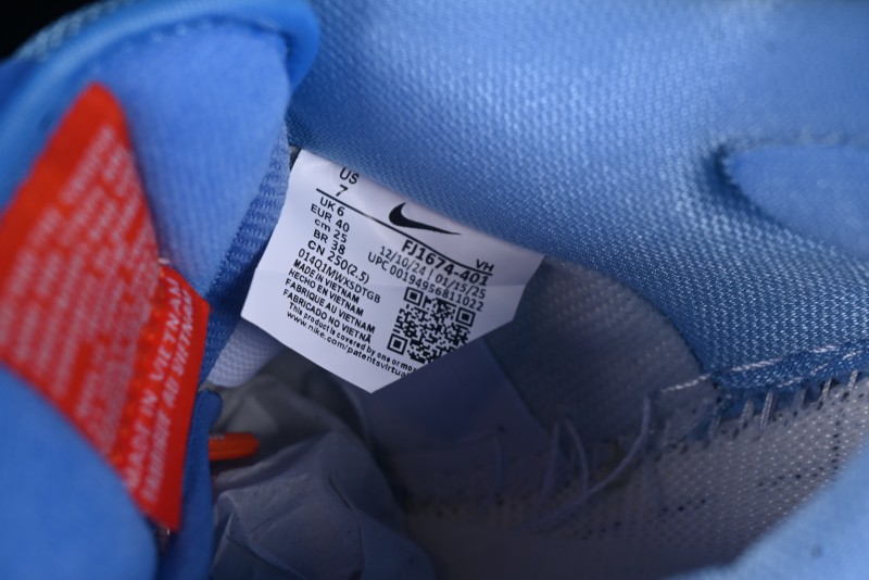 Nike SB Dunk Low Pro ISO University Blue Low-Top Skate Shoes - FJ1674-401
