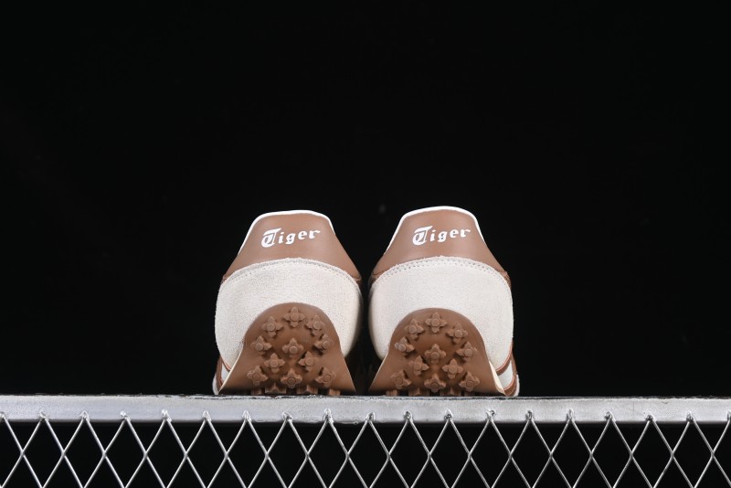 Onitsuka Tiger Serrano Retro Sneakers - White/Brown