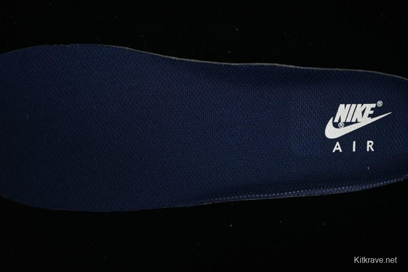 Nike Air Force 1 '07 Low Stussy Collaboration White Blue Chocolate Low-Top Casual Sneakers - KK1988-061