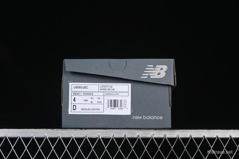 New Balance NB9060 Series Retro Casual Running Shoes with ABZORB Cushioning - U9060JBC