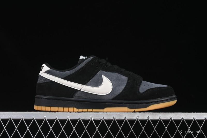 Nike Dunk Low Casual Sneakers in Black-Grey Colorway - HQ1931-001