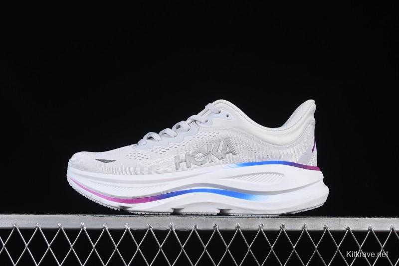 HOKA ONE ONE Bondi 9 Knit Lightweight Casual Running Shoes - 1162012 CYWH