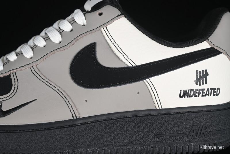Nike Air Force 1 '07 Low UN Retro Gray Casual Sneakers with Full-Length Air Cushion - KK1988-064