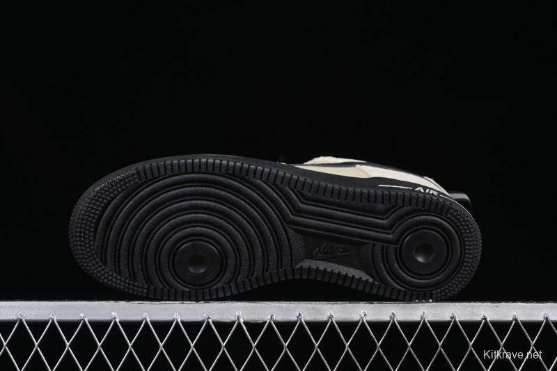 Nike Air Force 1'07 Low Casual Sneakers with Full-Length Air Cushion - HV6526-200