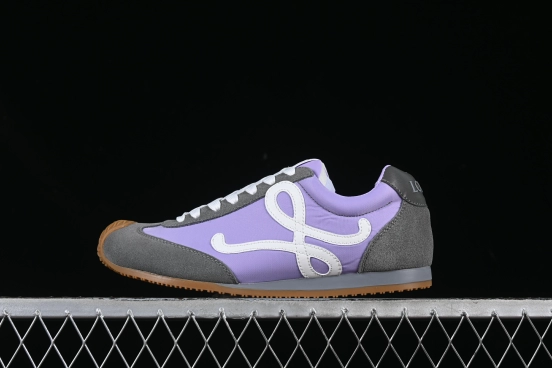 Loewe Ballet Runner 2.0 Sneakers Retro Style Lightweight Casual Shoes - PURPLE