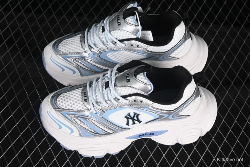 New York Yankees MLB Winner Chunky Height-Increasing Thick Sole Running Shoes - 3ASHWD15N50BLS