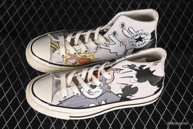 Converse Chuck Taylor All Star 1970s High Top Tom and Jerry Themed Casual Sneakers - A15111C