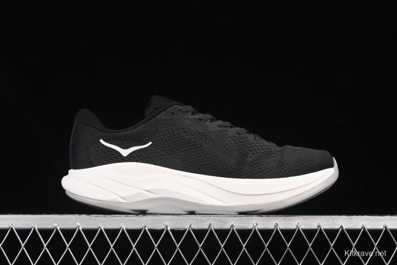 HOKA ONE ONE Rincon 4 Lightweight Breathable Knit Running Shoes - 1155131 BWHT