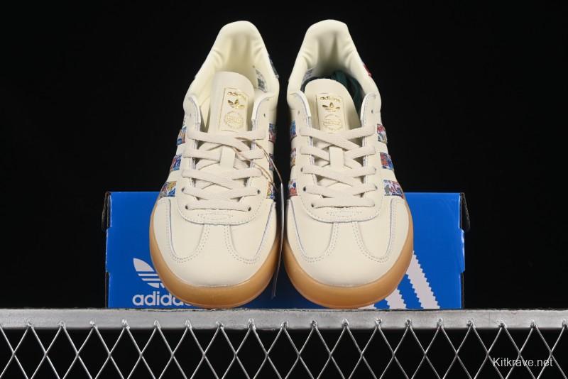 Adidas Originals Gazelle Indoor Retro Casual Sneakers with Anti-Slip and Wear-Resistant Design - JH7370