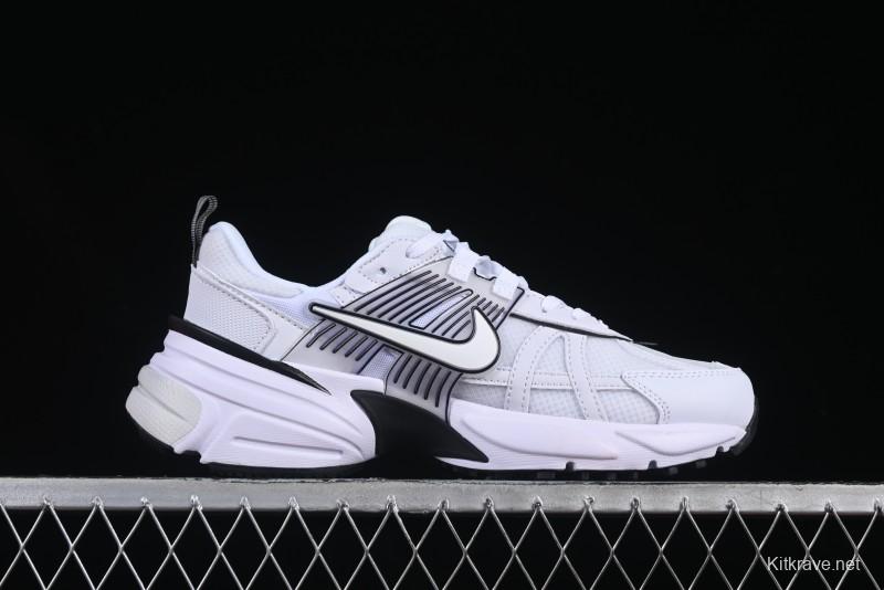 Nike Runtekk V2K Retro Low-Top Running Shoes with Cushlon Midsole and Anti-Slip Design - HF5342-100