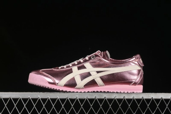 Onitsuka Tiger Mexico 66 SD Low-Top Leather Sneakers for Casual Running - 1183C468-700
