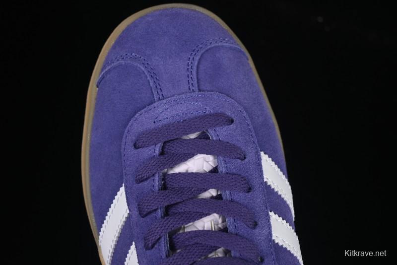 Adidas Originals Gazelle Bold IE0419 Low-Top Sneakers with Thick Sole for Casual Wear, Slip-Resistant and Durable