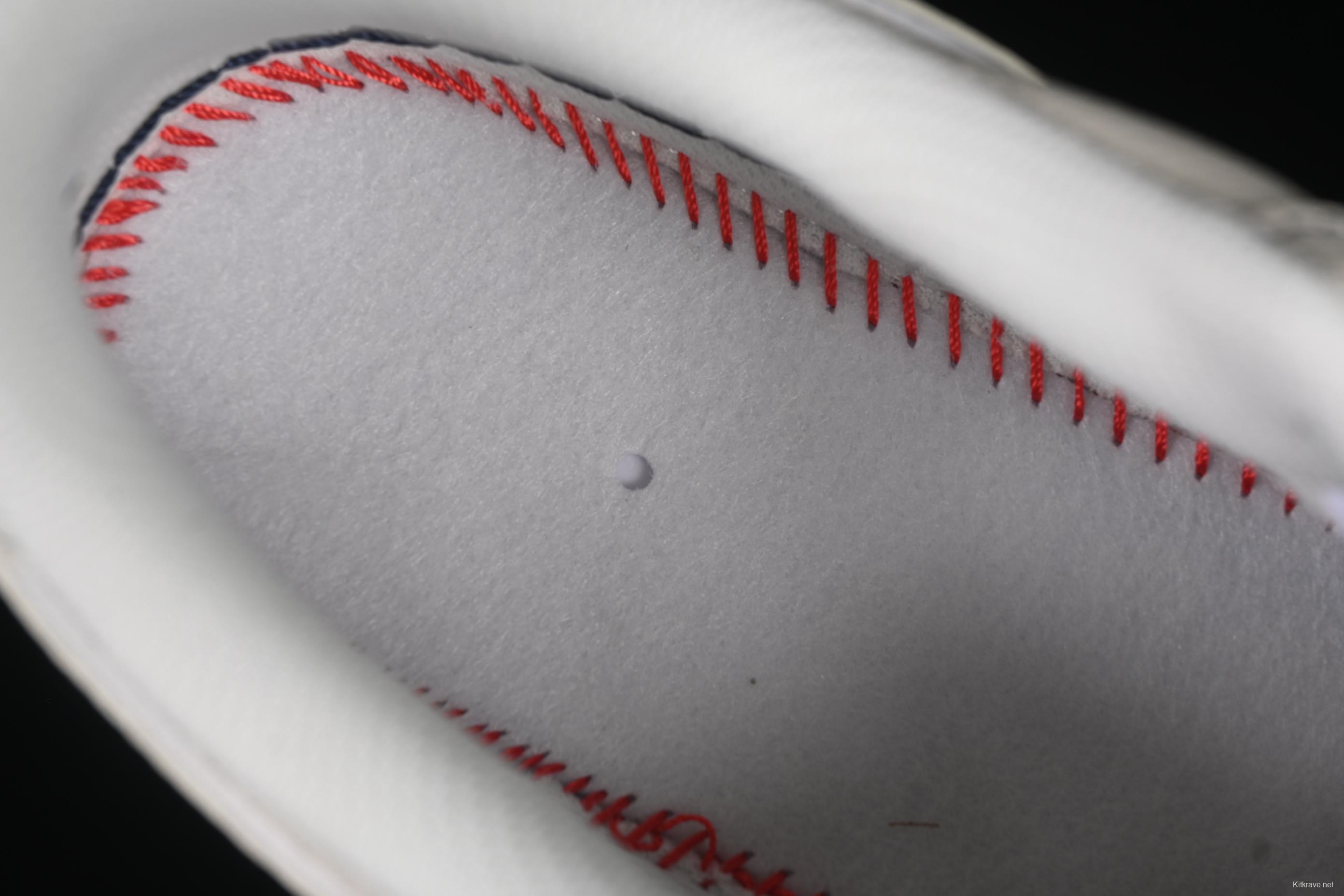 Nike Air Force 1'07 Low Collaboration Sneakers with Navy Blue Accents - HH7518-073