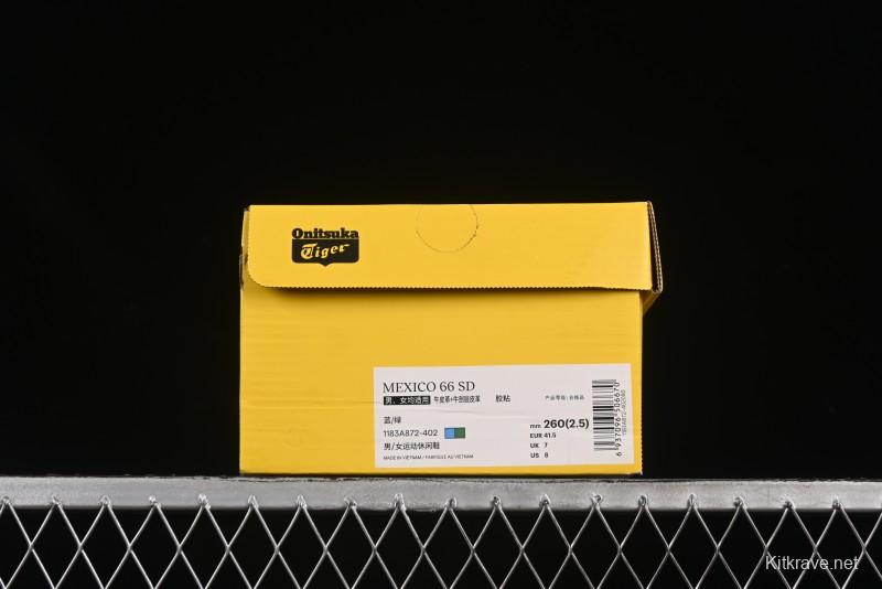 Onitsuka Tiger Mexico 66 Cactful-S Low-Top Leather Running Shoes in Pastel Colorway - 1183A872-402