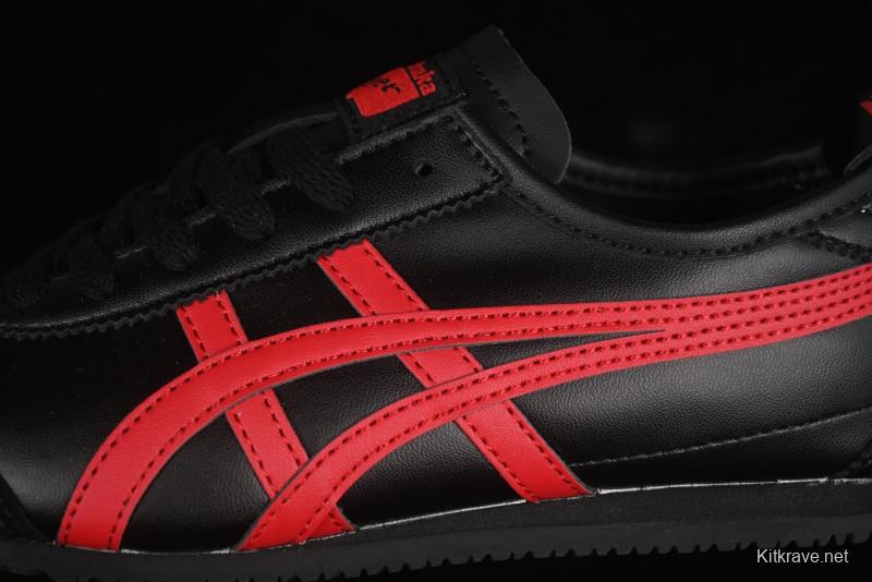 Onitsuka Tiger Mexico 66 Low-Top Leather Sneakers for Casual Running - 1183C102-004