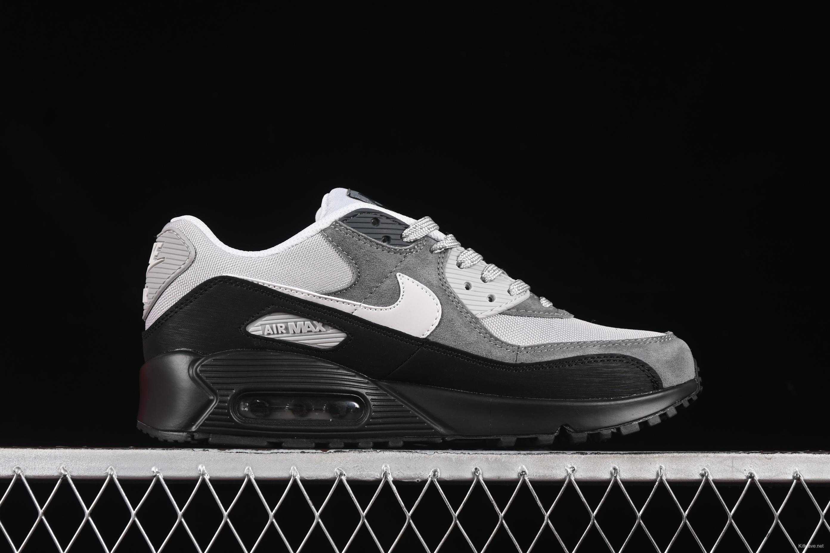 Nike Air Max 90 Retro Running Shoes with Visible Air Cushion - HQ3817-001