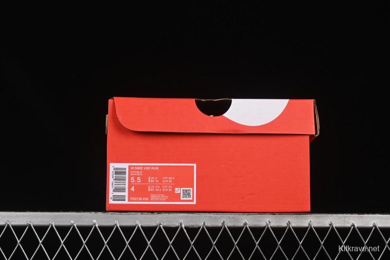 Nike Runtekk V2K Run Cushioned Low-Top Retro Running Shoes with Anti-Slip Design - FD0736-009