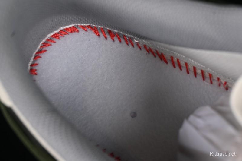 Nike Air Force 1'07 Low Supreme Collaboration Dual-Tone Grey Green Lace-Up Casual Sneakers - DM6868-070