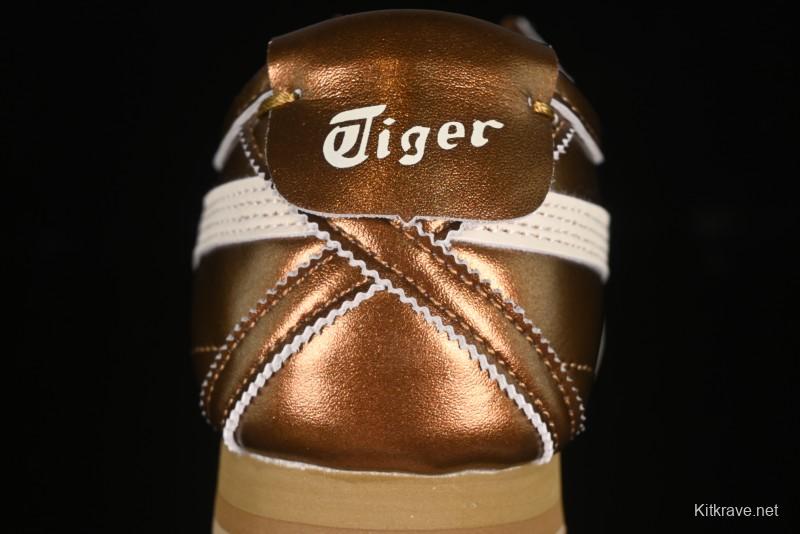 Onitsuka Tiger Mexico 66 SD Low-Top Leather Sneakers for Casual Running - 1183C468-200