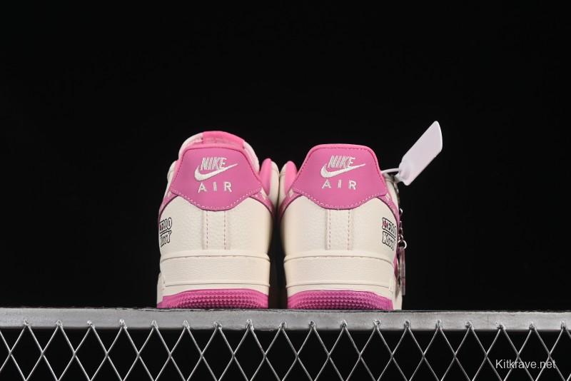 Nike Air Force 1 '07 Low Cartoon Cat Collaboration Pink Cartoon Cat Casual Sneakers - KK1988-082