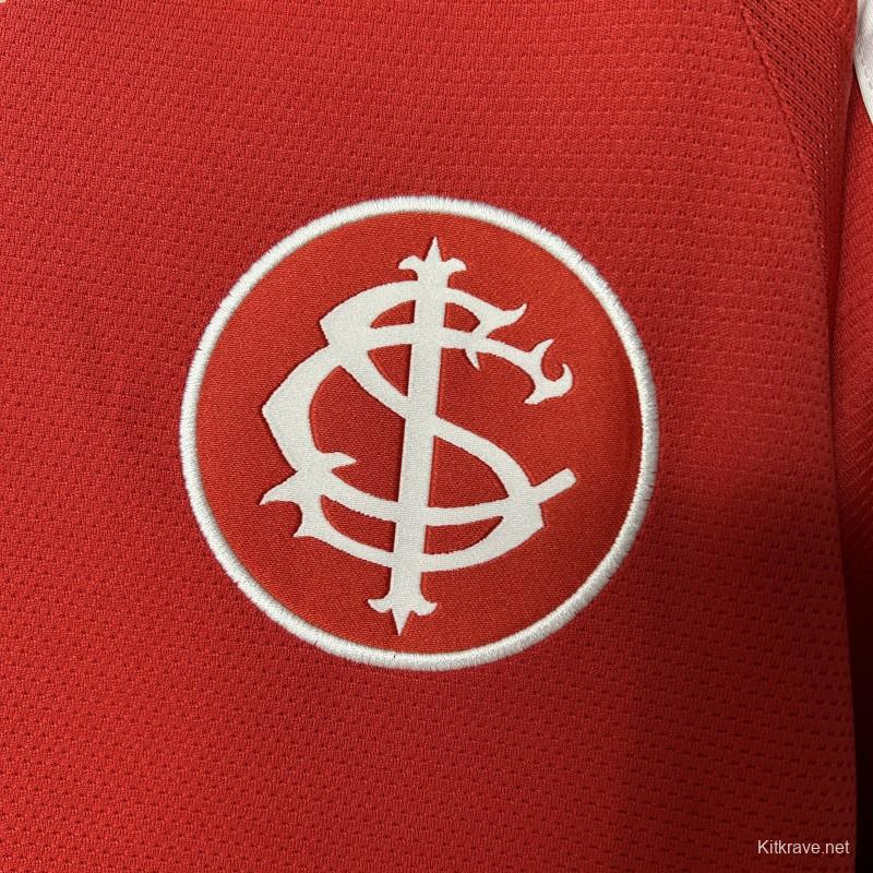 25/26 Long Sleeve Brazil SC Internacional Home Jersey