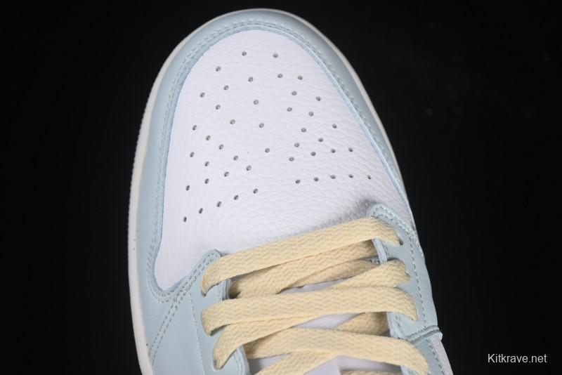 Nike Air Jordan 1 Low AJ1 Mint Blue Low-Top Casual Lifestyle Sneakers - HJ5999-400