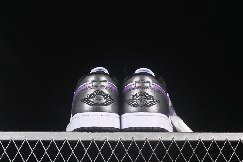 Nike Air Jordan 1 Low AJ1 Dark Purple Low-Top Casual Lifestyle Sneakers - HJ5910-105