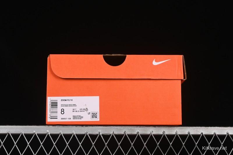 Nike Zoom Fly 6 Lightweight Running Shoes with React Foam and Carbon Fiber Plate - IB6657-108
