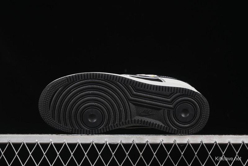 Nike Air Force 1'07 Low GD Collaboration Chrysanthemum Swoosh Casual Sneakers - DF0188-055