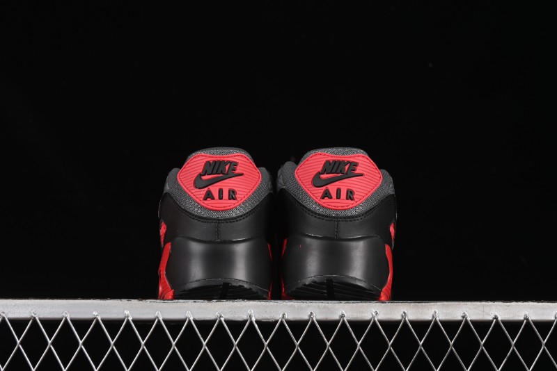 Nike Air Max 90 Retro Running Shoes with Visible Air Cushion - DM0029-007
