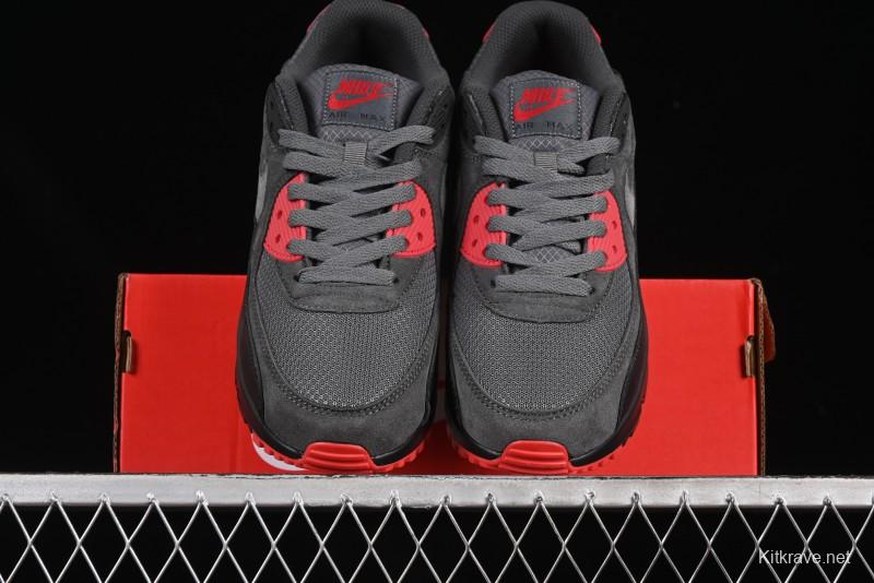 Nike Air Max 90 Retro Running Shoes with Visible Air Cushion - DM0029-007