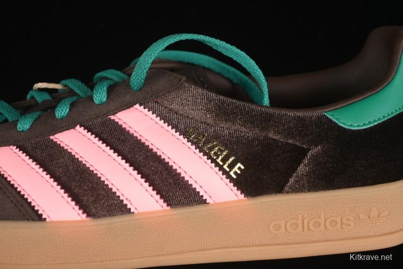 Adidas Originals Gazelle Indoor JI2714 Retro Casual Anti-Slip Wear-Resistant Low-Top Sneakers - JI2714