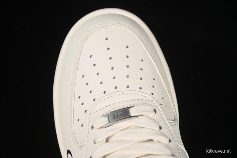 Nike Air Force 1 '07 Low Gucci Collaboration Large Swoosh Gum Sole Casual Sneakers - XS3464-576