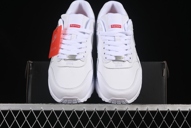 Nike Air Max 1 Retro Running Shoes with Half-Sole Air Cushion - HF8813-100
