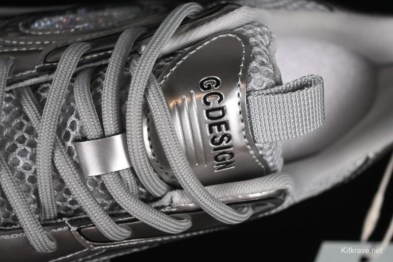 GG-CC Casual Sports Running Shoes with Triple-Layer Crescent Sole and 5cm Height Boost - 668-1