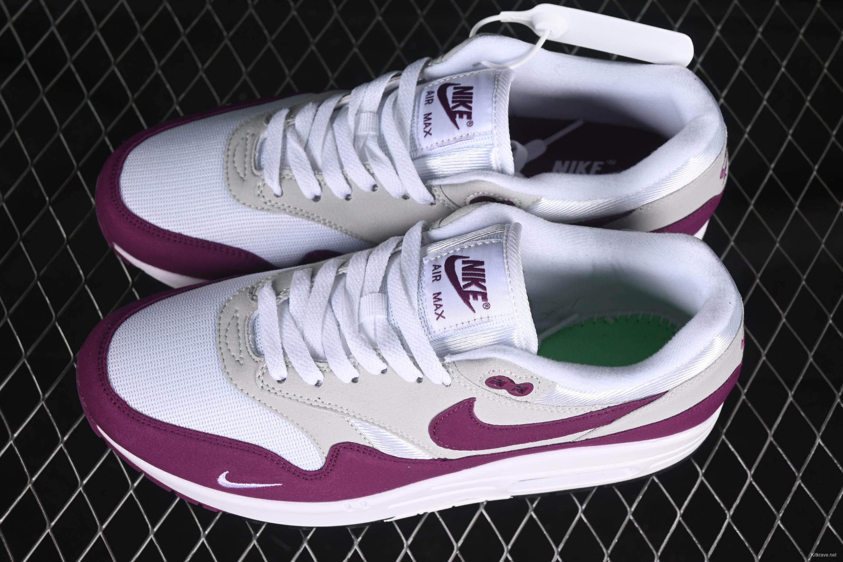 Nike Air Max 1 Retro Running Shoes with Half-Sole Air Cushion - HF1194-101