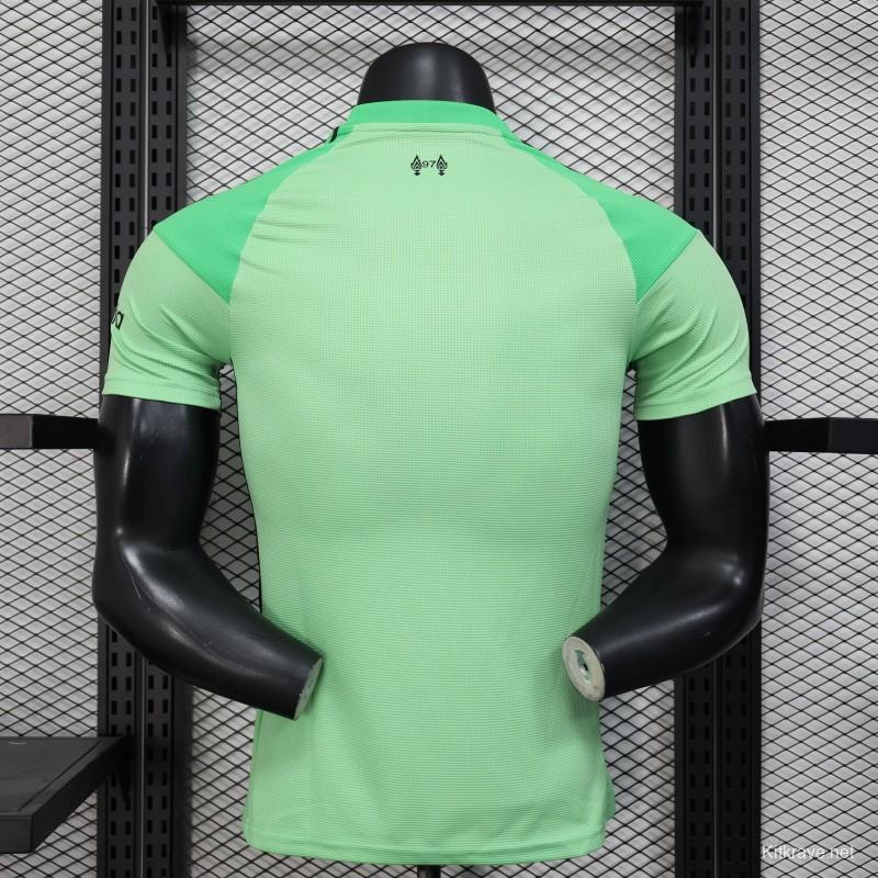 Player Version 25/26 Liverpool Green Goalkeeper Jersey