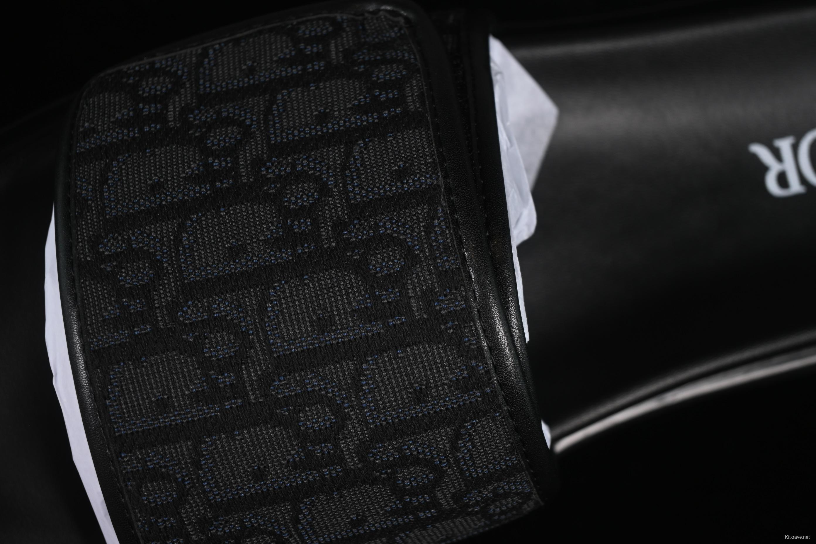 Dior Aqua Summer Men's Platform Casual Sandals with Oblique Print - 3SA126ZSA