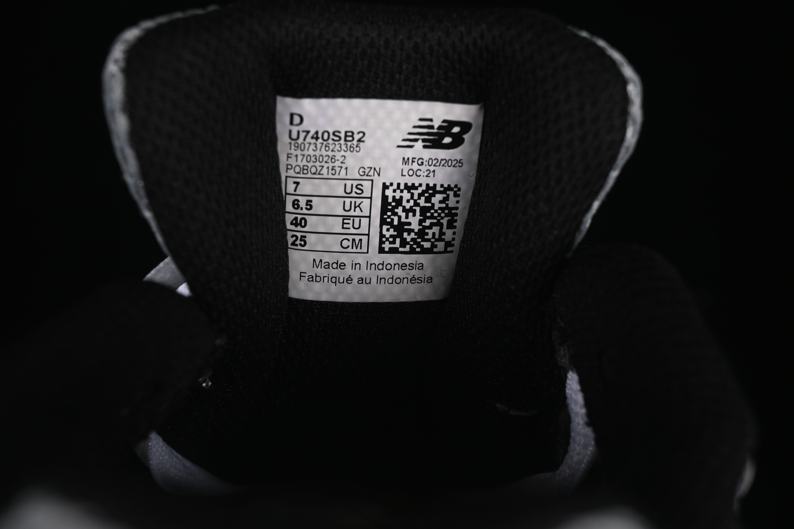 New Balance 740 Series Retro Dad Style Casual Running Shoes - U740SB2