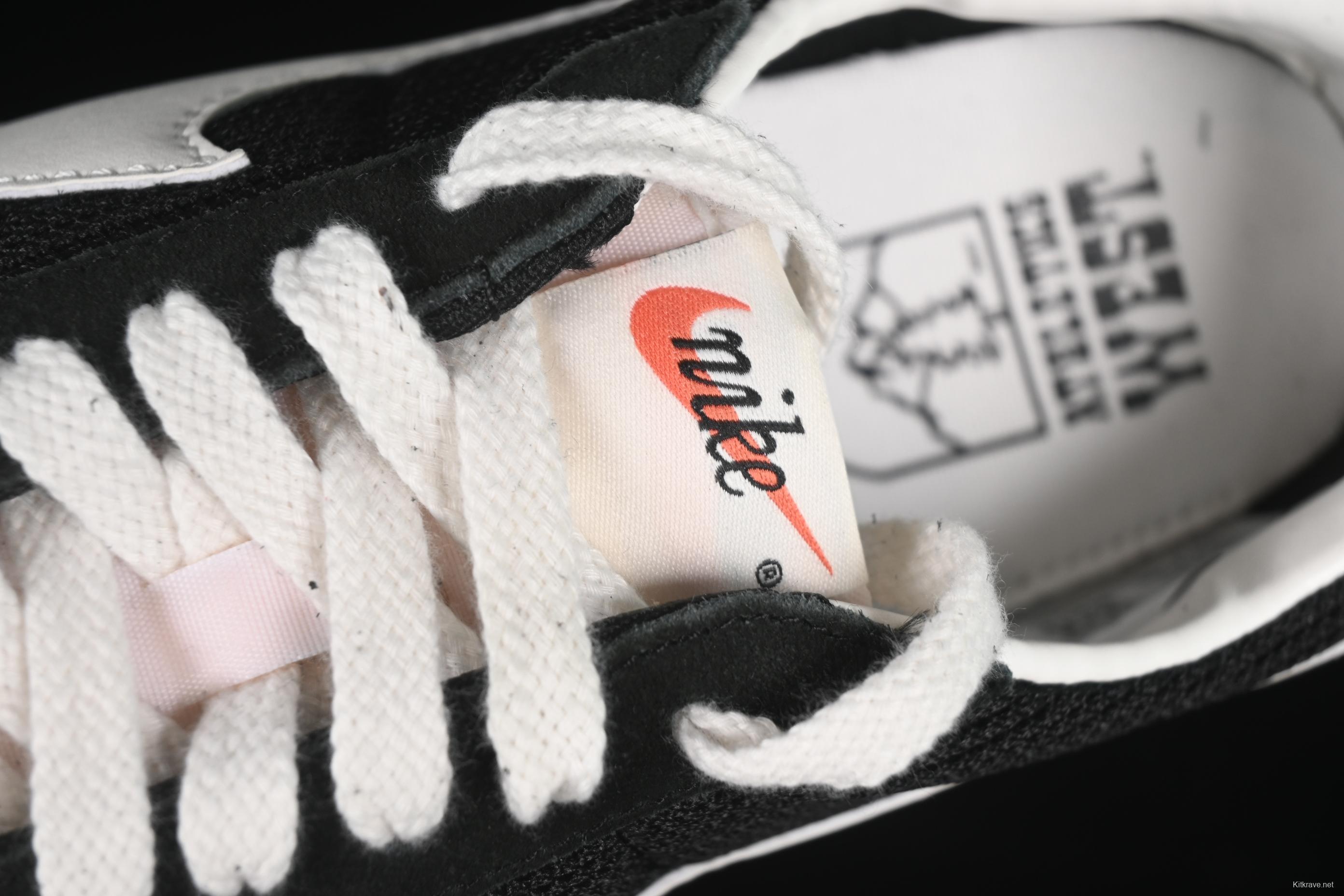 Nike Stussy Roshe Run LD-1000 Comfortable Versatile Non-Slip Wear-Resistant Waffle Low-Top Casual Running Shoes - HM0950-001